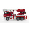 Camion Bomberos SCANIA con escalera luz y deposito agua - escala 1:16