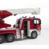 Camion Bomberos SCANIA con escalera luz y deposito agua - escala 1:16