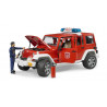 Jeep Wrangler UnlimitedRubicon bomberos con muñeco