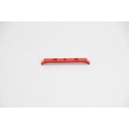 Barra transversal roja para vehículo de bomberos