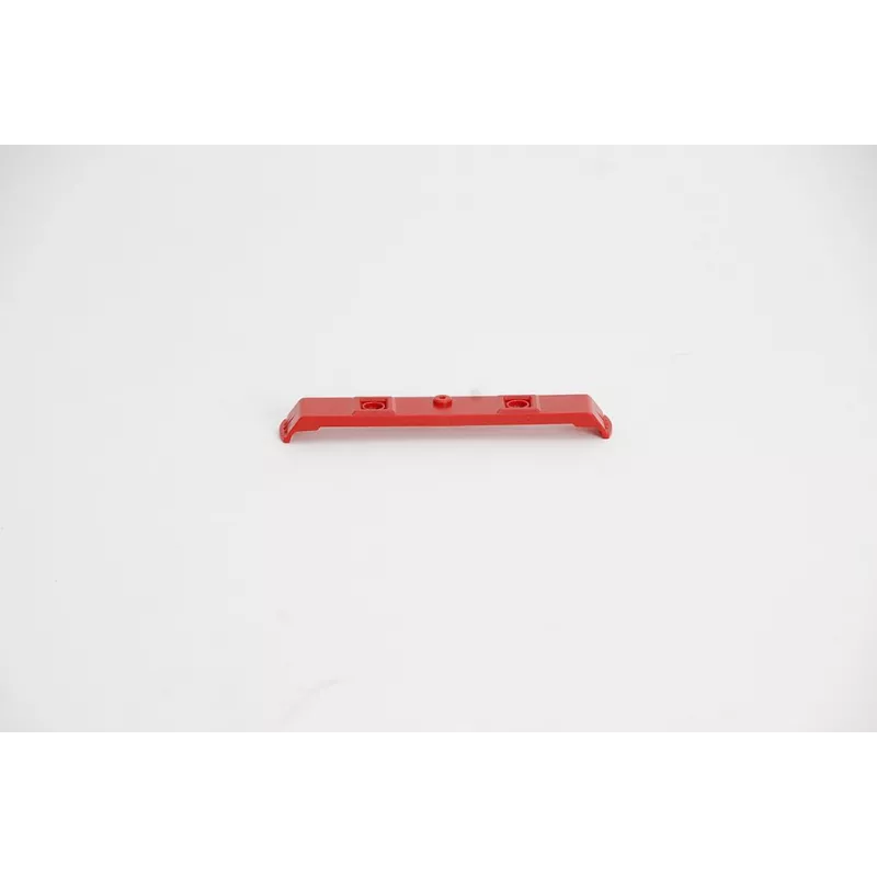 Barra transversal roja para vehículo de bomberos