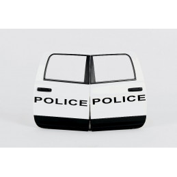 Puertas traseras izquierda y derecha para RAM 2500 policía