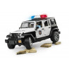 Jeep Wrangler Policia con policia y accesorios - escala 1:16