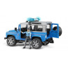 Land Rover Defender Station Wagon policía con muñeco