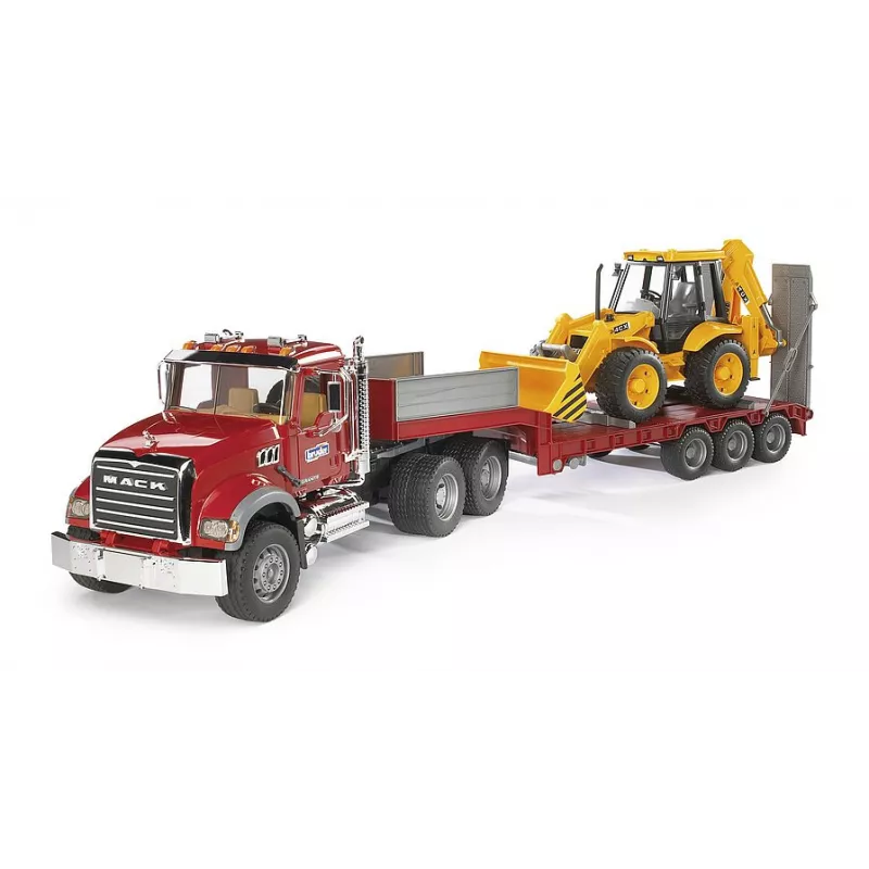 Camion Mack con pala mixta Caterpillar - escala 1:16