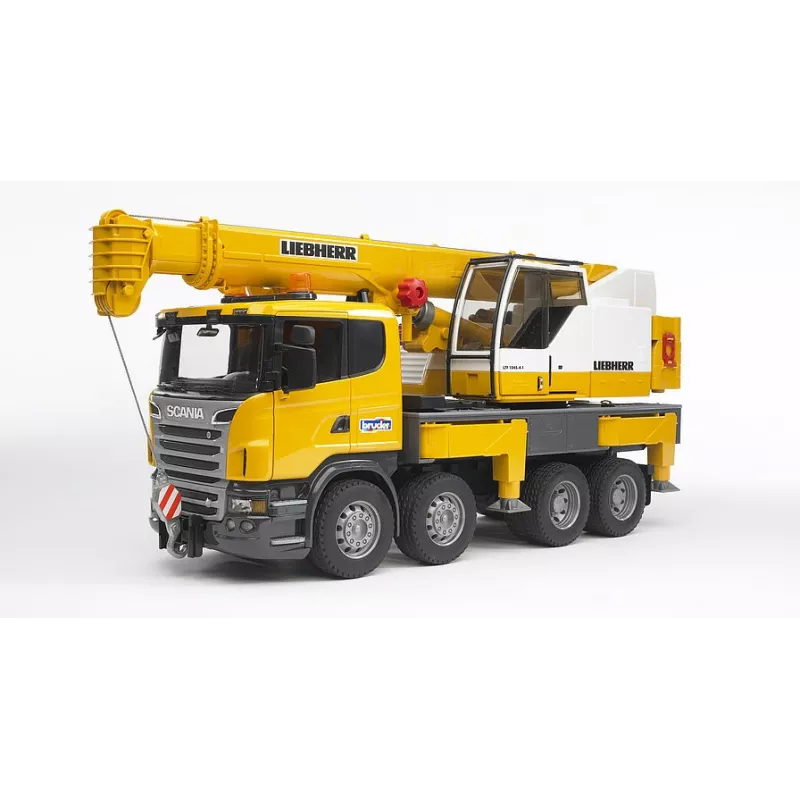 Camion Scania R con grua Liebherr - Escala 1:16