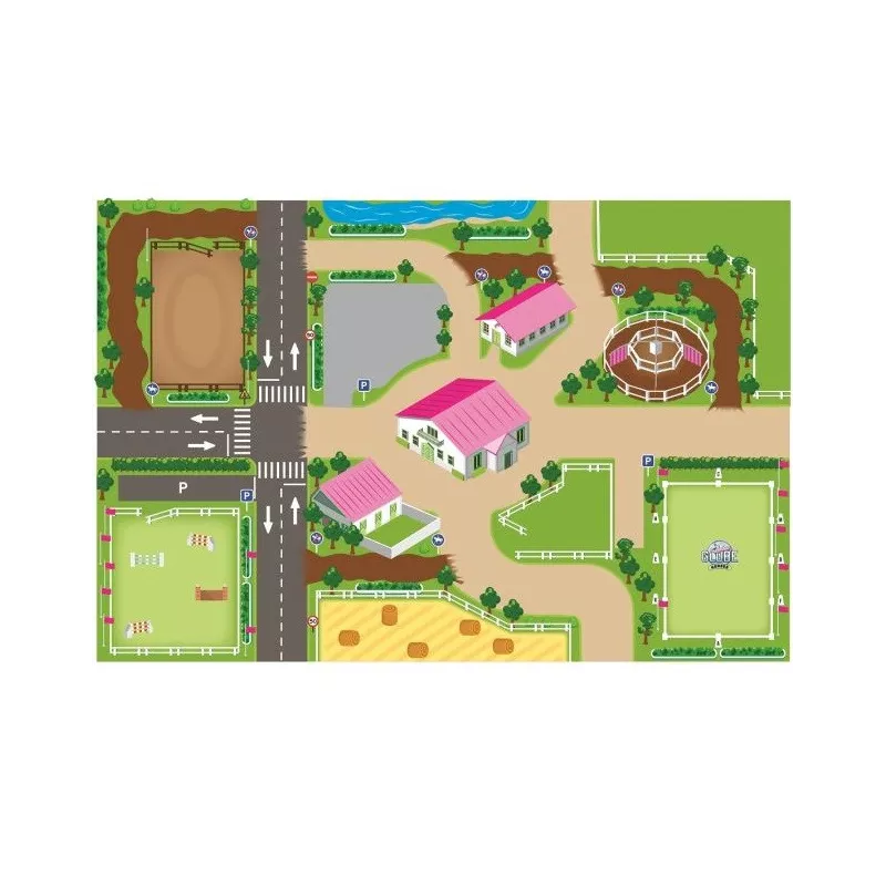 Alfombra granja escuela