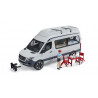 Furgoneta camper MB Sprinter con conductor