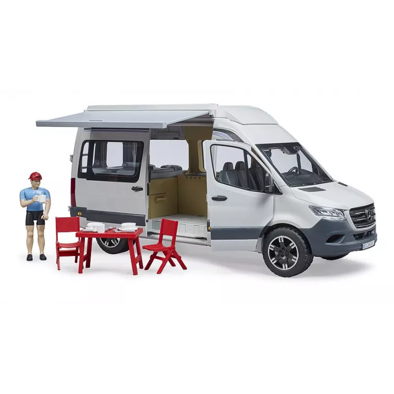 Furgoneta camper MB Sprinter con conductor