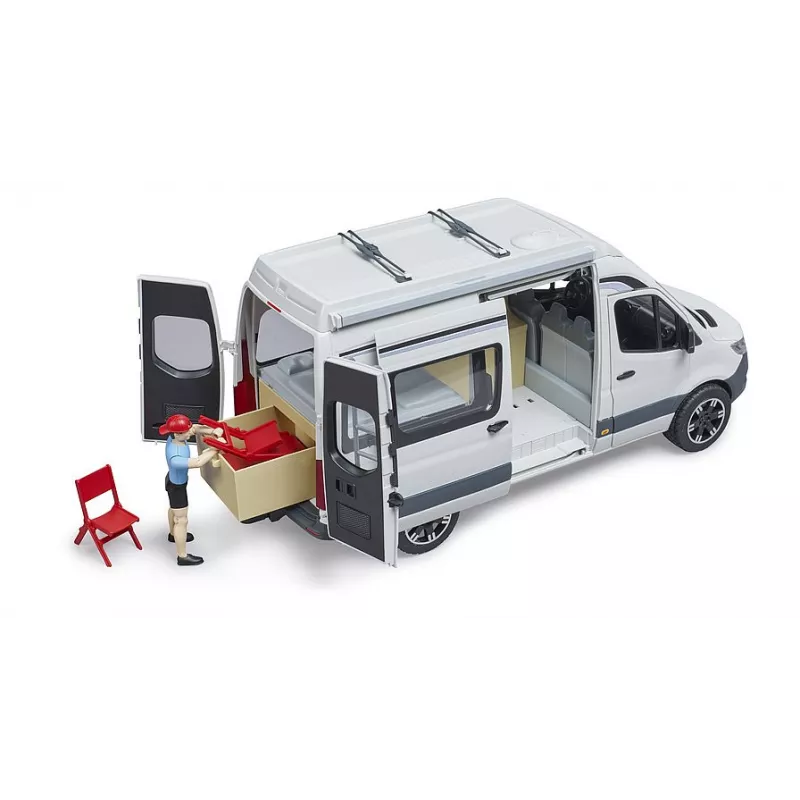 Furgoneta camper MB Sprinter con conductor