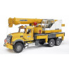 Camion Mack con grua Liebherr - Escala 1:16