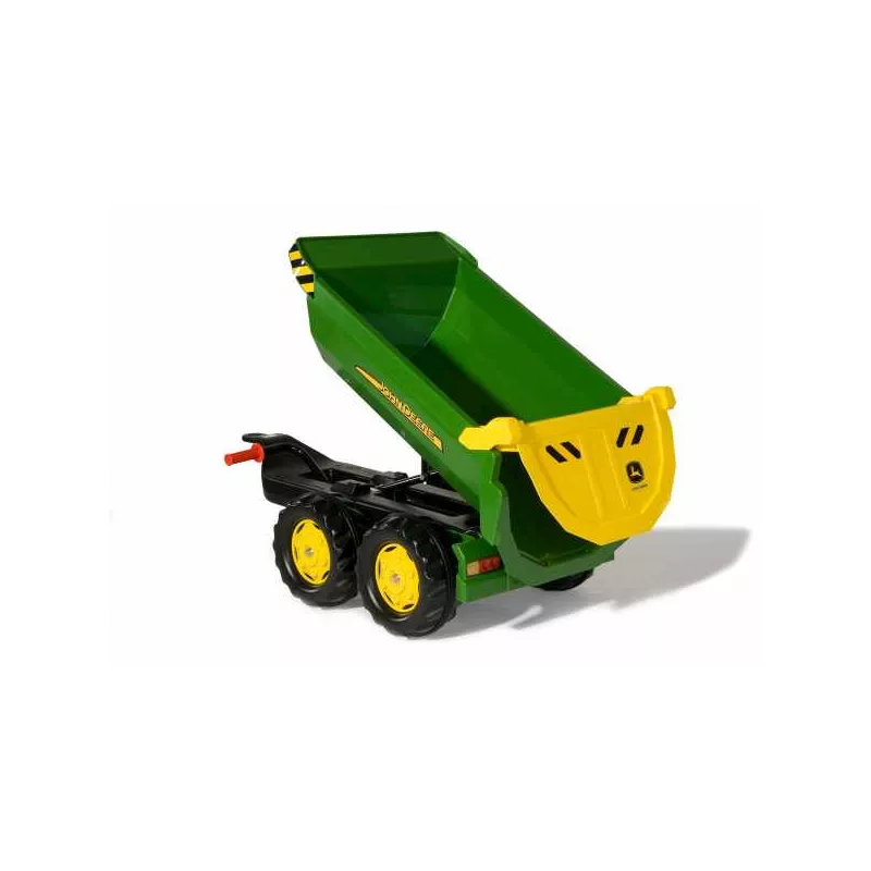 Remolque 2 ejes John Deere para tractor a pedales