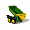 Remolque 2 ejes John Deere para tractor a pedales