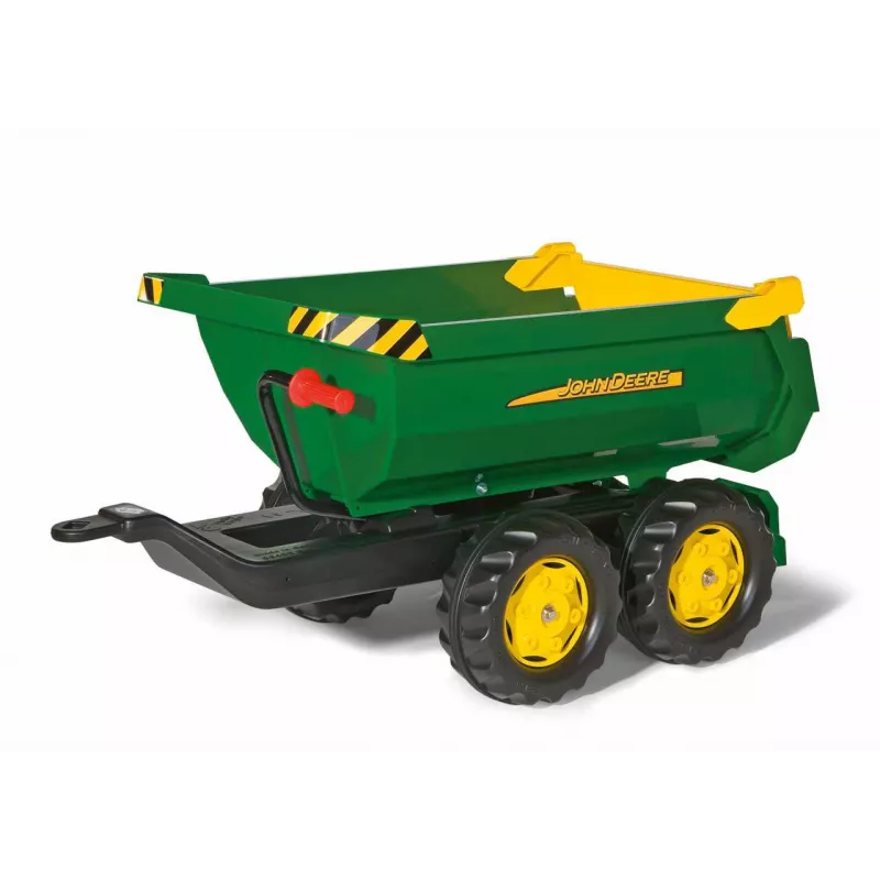 Remolque 2 ejes John Deere para tractor a pedales