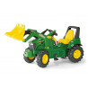 Tractor John Deere con pala ruedas neumaticas y marchas a pedales