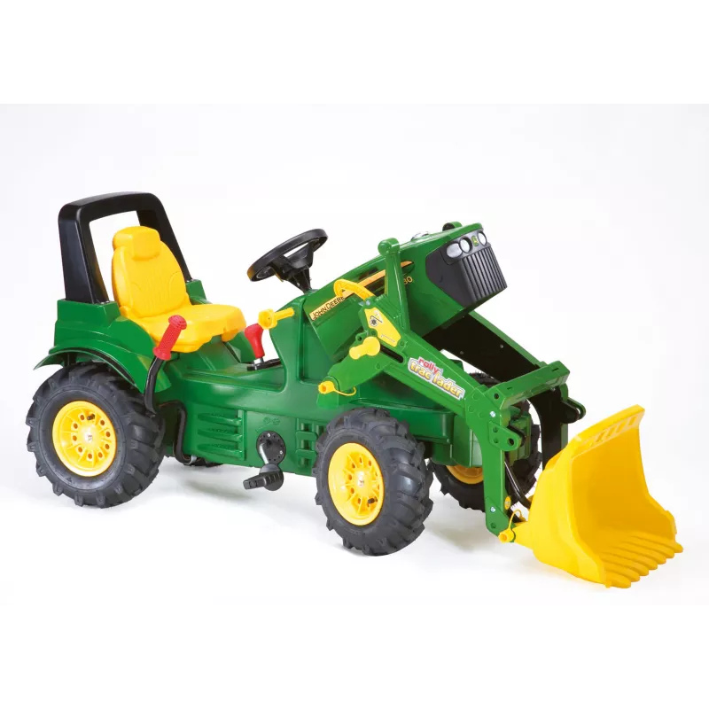 Tractor John Deere con pala ruedas neumaticas y marchas a pedales