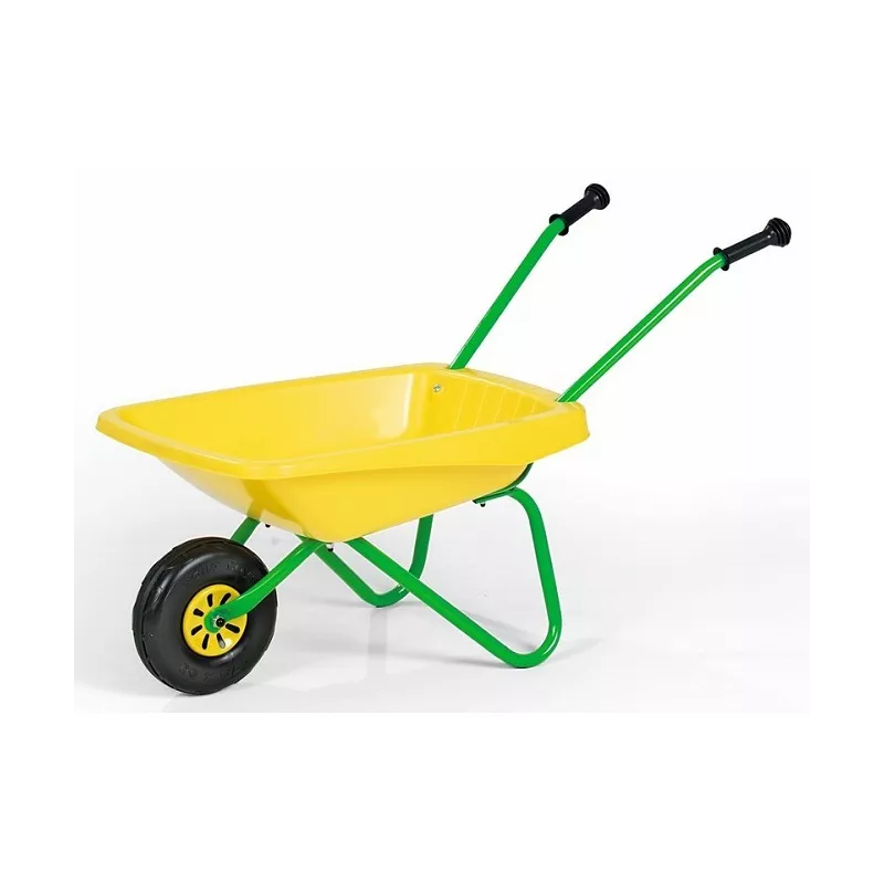 Carretilla infantil amarilla