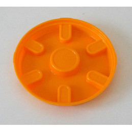 Cubre ruedas amarillo, rollyMinitrac JCB