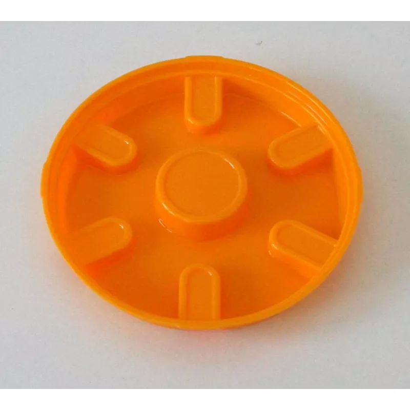 Cubre ruedas amarillo, rollyMinitrac JCB