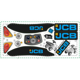 Adhesivo volquete Minitrac JCB