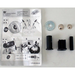 Conjunto de rueda de bolsa de montaje