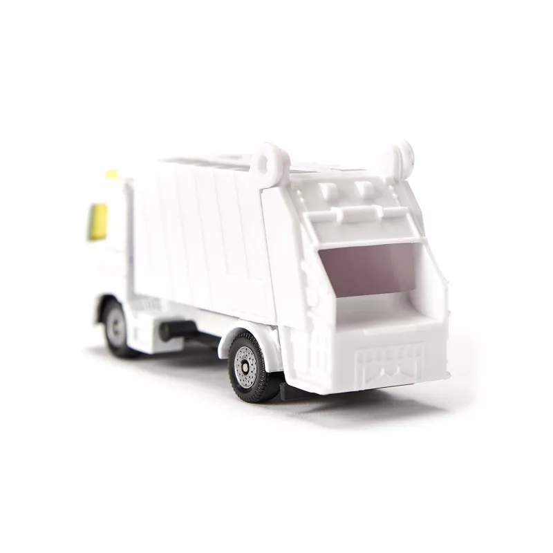 Conjunto municipal barredora y camión de basura