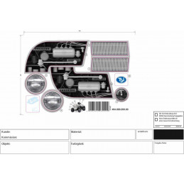 Pegatina Little Grey Fergie