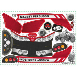 Pegatina RollyKids Massey Ferguson