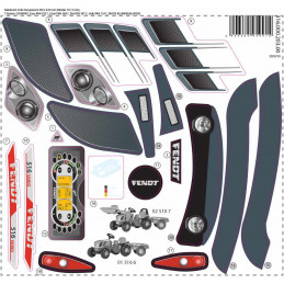 Adhesivo para rollyKid Fendt