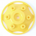 Tapacubos pequeño, amarillo