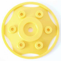 Tapacubos pequeño, amarillo
