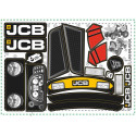 Adhesivo JCB Dumper