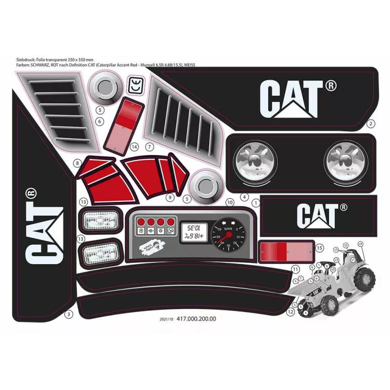 Pegatina Kid Dumper Cat