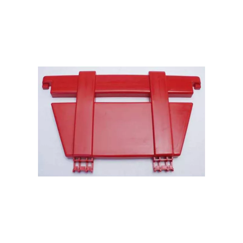 Parrilla delantera/trasera rojo magma