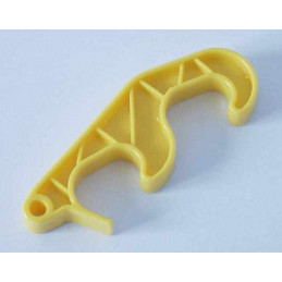 Anzuelo doble colza amarillo