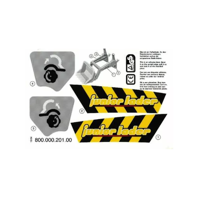 Adhesivos para minicargadores