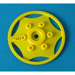 Tapacubos grande, amarillo