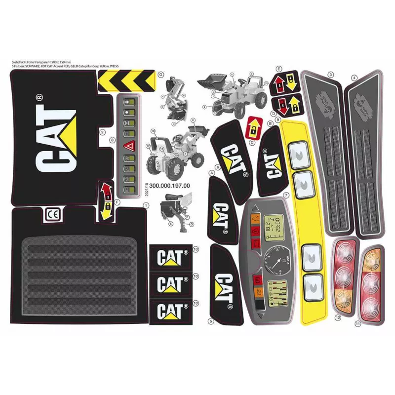 Adhesivo CAT Júnior