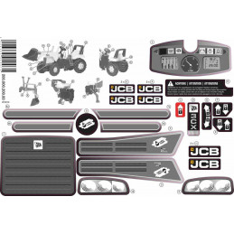 Adhesivo Junior JCB