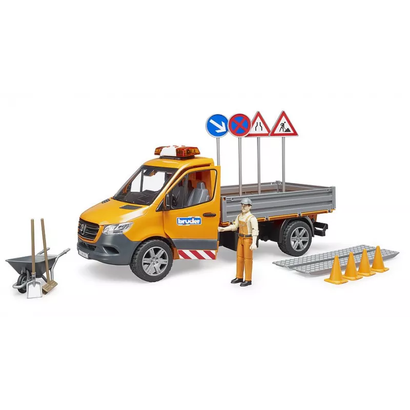 MB Sprinter municipal con módulo de luz y sonido, driver y accesorios