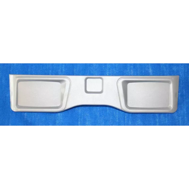 Lámpara cristal plata