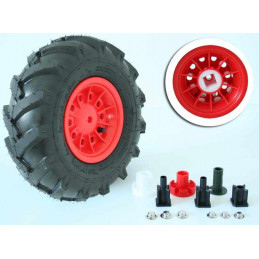 Rueda Neumático 6" 325-110, izquierda