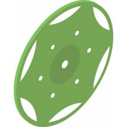 Cubierta de rueda grande, verde claro MB-Trac