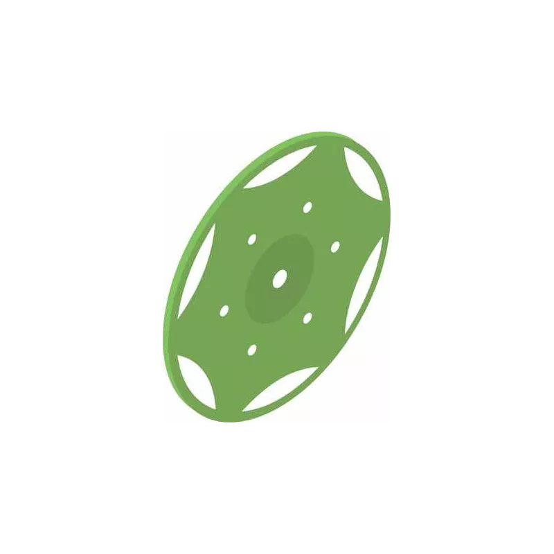Cubierta de rueda grande, verde claro MB-Trac