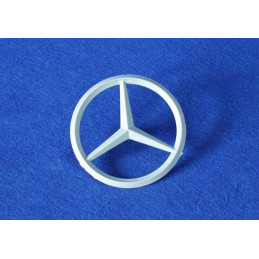 Mercedes estrella plata
