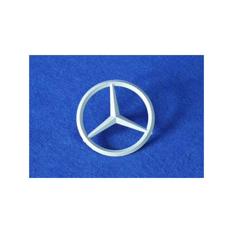 Mercedes estrella plata