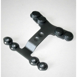 Lámpara cristal Deutz, plata