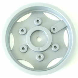 Cubre ruedas plata para rueda 335x120 y 310x110