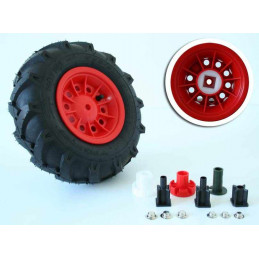 Rueda Neumático 6" 310-95, izquierda