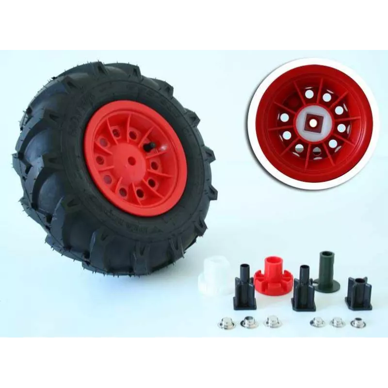 Rueda Neumático 6" 310-95, izquierda